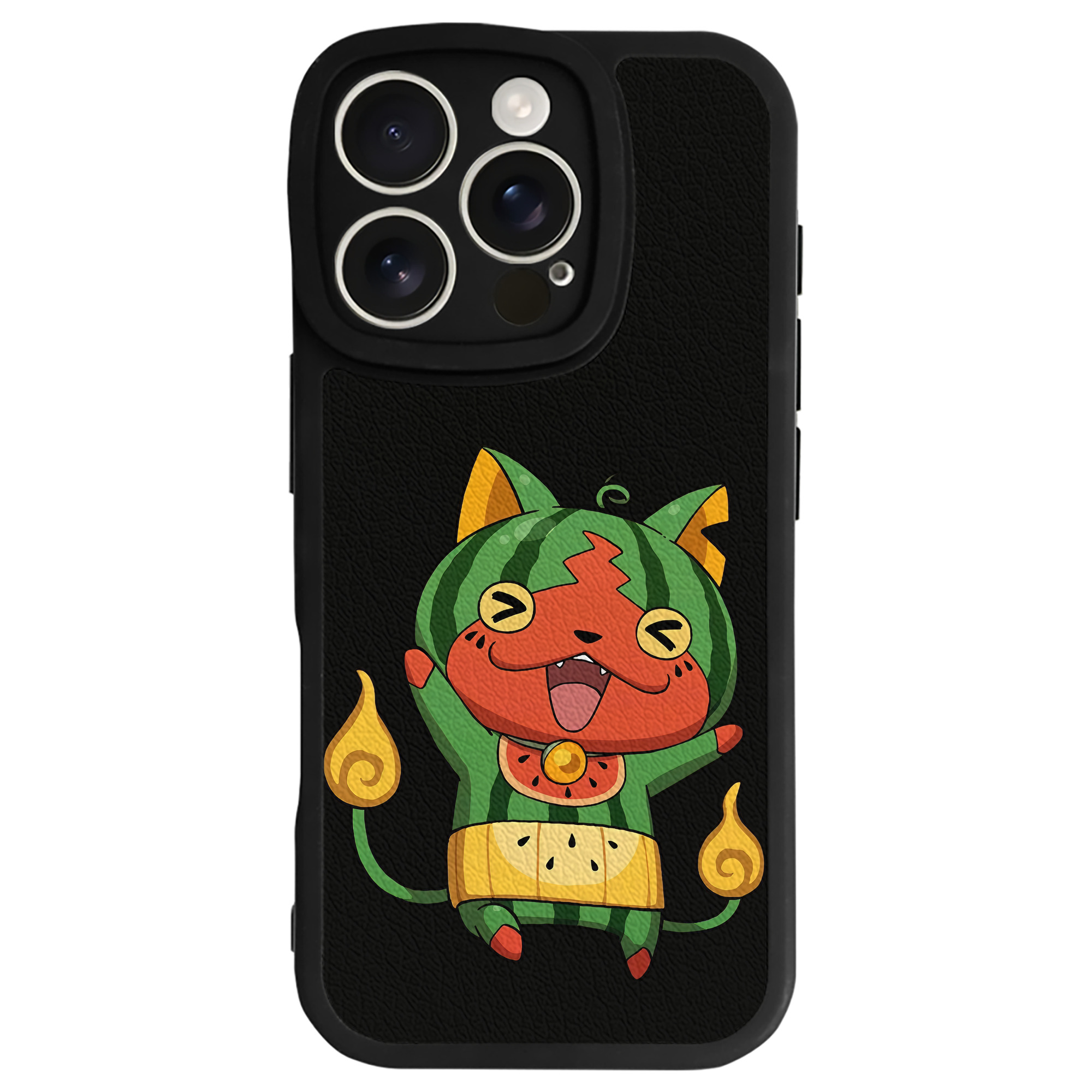 （画像用） 妖怪ウォッチ Yo-kai Watch 【iPhone 16シリーズ対応】シリコンスマホケース（レザー調） 材質：シリコン
